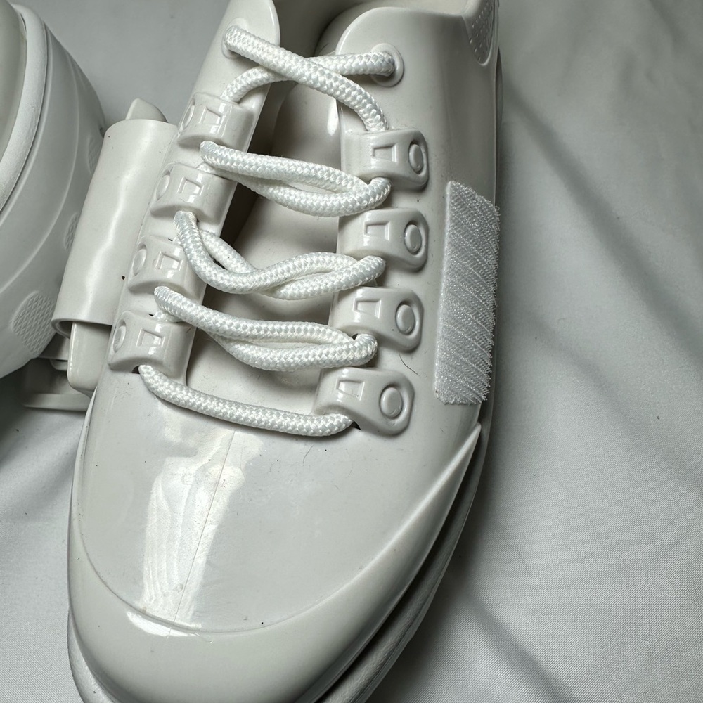 Melissa + Viktor & Rolf Kick Off Buckle Up Platform Jelly Sneakers Women’s 8 - Picture 8 of 11